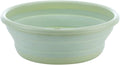10" Multi-Purpose Collapsible Dish Tub Bowl Bpa-Free round Lightweight Collapsible Wash Basin (Green)